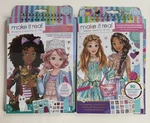 Make Real Fashion Design Sketchbook Kit For Girls Set Of 2 Stickers Stencils. Fixed Price $10.25.