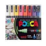 Posca Set 15 Out Of 16 Acrylic Paint Pens With Reversible Medium Point Tips. Fixed Price $25.79.