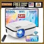 Dbpower RD-820 Projector 1080P Led Wifi 200" Display Home Theater Cinema. Fixed Price $38.95.