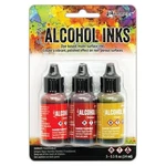 Tim Holtz Ranger Alcohol Ink .5OZ 3/PKG Orange/yellow Spectrum (TAK-69645). Fixed Price $15.08.