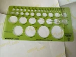 Staedtler Mars Professional Circle Template Guide 977 101. Fixed Price $13.50.
