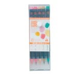 Akashiya Fude Brush Pen Sai, Spring Color Set (CA200/5VA). Fixed Price $24.78.