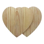 Natural Heart Wood Slices For Crafts (11.8 Inches), Unfinished Cut.... Fixed Price $21.19.