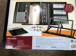 Battat Art Studio 2-LEVEL Wooden Case 137 Piece Set, Includes 36 Tubes Of Paint. Fixed Price $34.45.