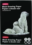 Derwent Sketch Pad, A4, Portrait, 8.27 X 11.69 Inches Size, 20 Black. Fixed Price $5.95.