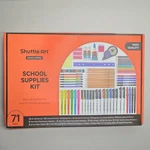 Shuttle Art 71PC School Supplies Kit Writing Drawing Set Assorted. Fixed Price $25.44.
