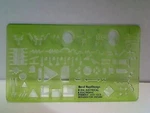 Berol Rapidesign R-314 Electrical Symbols Ansi Y32.2 For .200IN. Grid Lot Of 16. Fixed Price $29.99.