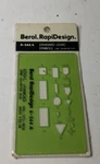 Berol Rapidesign Standard Logic Symbols R-544A. Fixed Price $8.99.
