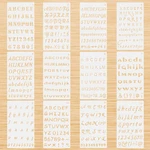 12 Pcs Small Letter Stencils 1/2 Inch For Painting, And Number. Fixed Price $10.27.