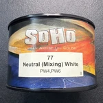 Soho Urban Artist Oil Paint - Neutral White (mixing), 430 Ml Can. Fixed Price $26.99.