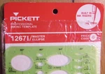 Pickett Master Ellipse Drafting Template Stencil - P/n: 1267I (nos). Fixed Price $29.99.