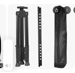 Aredy 66" Easel Stand For Display Black 2 Pack New. Fixed Price $19.99.