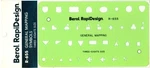 Berol Rapidesign Template General Mapping Symbols R-655. Fixed Price $15.99.