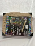 101 Budding Artist Set For Kids 78 Pieces Creative Colorable Wood Case Age 6. Fixed Price $24.99.