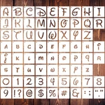 2-INCH Alphabet Letter Stencils 70 Pcs Magic & Number For P.... Fixed Price $19.74.