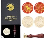 Iteryou 2PCS Wax Seal Stamp With Gift Box, Sagittarius Capricorn. Fixed Price $26.01.