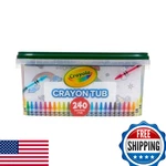 Crayola Tub 240CT Bulk Crayons For Kids Essential Easter Basket Stuffers. Fixed Price $41.11.
