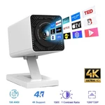 4K Projector 2.4G/5G Wifi 6 Bluetooth Movie Video Home Theater Cinema 150 Ansi. Fixed Price $47.99.