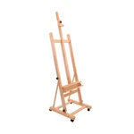 U.s. Supply Medium Wooden H-frame Studio Easel With Artist Storage Tray A.... Fixed Price $156.28.
