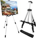 Art Easel Stand For Painting Sign - Rrftok Aluminum 66 Inch Metal Tripod Adj. Fixed Price $32.12.