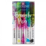 Royal Talens Ecoline Watercolor Brush Pen Primary Pc Set 11509920 Brand New!. Fixed Price $11.00.