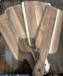 6 Patelai Wooden Cutting Board Set With Handles. Fixed Price $20.00.