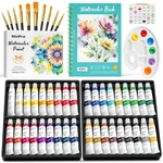 Nicpro Watercolor Paint Set For Adults, 36 Colors Tube. Fixed Price $42.34.