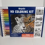 Crayola Hd Coloring Kit- 30 Colored Pencils & 20 Adult Pages Great Gift. Fixed Price $24.72.