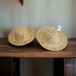 Vintage New Darice Straw Doll Hats, 7 And 8 Inch Round Top Choice Of 1. Fixed Price $5.25.