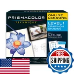 Prismacolor Technique Art Supplies And Digital Lessons Nature Drawing Set. Fixed Price $48.21.