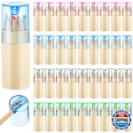 Kosiz 48 Packs Mini Colored Pencils Bulk W/ Sharpener, 576 Total. Fixed Price $69.52.