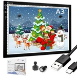 Light Box Drawing Pad A3, Dimmable Brightness And Colour Temperature With T.... Fixed Price $79.96.