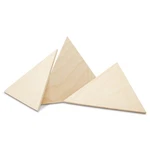 Triangle Wooden Cutouts 12", Unfinished Crafts & Geometric Decor Woodpeckers. Fixed Price $22.82.