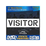 Pavement Marking Stencils - Inch Visitor 12" X 62" 1/8'' (128 .... Fixed Price $145.98.