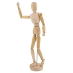 U.s. Art Supply 12" Wooden Male Manikin Posable Figure For Drawing -. Fixed Price $22.99.