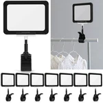 Mlici Acrylic Sign Holder With Clamp, 6 X 9 Inch Double Head Display Clips Wi.... Fixed Price $31.79.