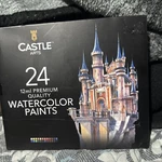 Castle Arts 24 X 12ML Watercolor Paint Tube Set Value For Adult Artists New. Fixed Price $24.00.