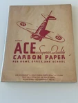 Vintage Aviation-themed Ace Carbon Paper 12 Sheet Sleeve. Fixed Price $15.99.
