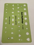 Berol Rapidesign Template General Mapping Symbols R-655. Fixed Price $12.90.