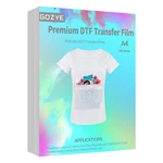 Gozye Premium Dtf Transfer Film - 100 A4 Matte Sheets, Clear. Fixed Price $37.27.