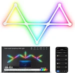 Kobaiban Wifi Rgb Led Wall Light Lines 9 Smarter Kit, White. Fixed Price $117.17.