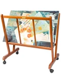 Rack, Canvas Storage, Beech Wood, Wooden Arti.... Fixed Price $99.75.