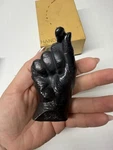 1998 Agelio As Batle Signed Drawing Hand Graphite Sculpture W/ Box. Fixed Price $35.00.