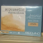 Fabriano Artistico Paint Traditional White Cold Press Watercolor Paper 25PK. Fixed Price $40.00.
