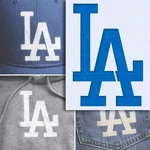 La Dodgers Stencil Baseball Team, Sports Fan Art, Craft, Wall Decor. Fixed Price $29.99.