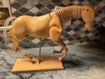 Us Supply 12" Wood Horse Articulated Manikin. Fixed Price $75.99.