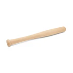 Baseball 8 Inch Unfinished Mini Bat, Decor Woodpeckers. Fixed Price $11.95.