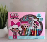 Lol Surprise Art Activity Stickers Paper Dolls Book Stencils Poster Crayons ++. Fixed Price $25.00.
