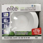 Elite Led Recessed Retrofit Lights Pack 6. Fixed Price $64.99.