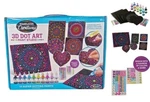 Roseart 3D Dot Paint Studio Kit Diamond-like Craft Set Mandela Adults Kids. Fixed Price $24.99.